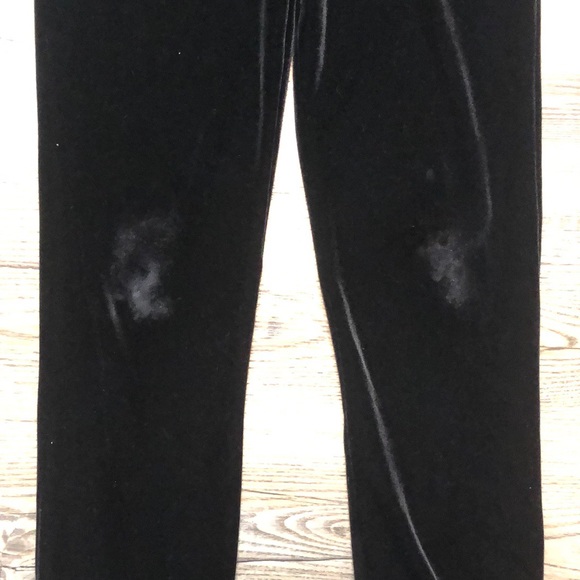 Dance Sophisticates Velvet & Mesh Dance Pant Suit - Picture 2 of 14